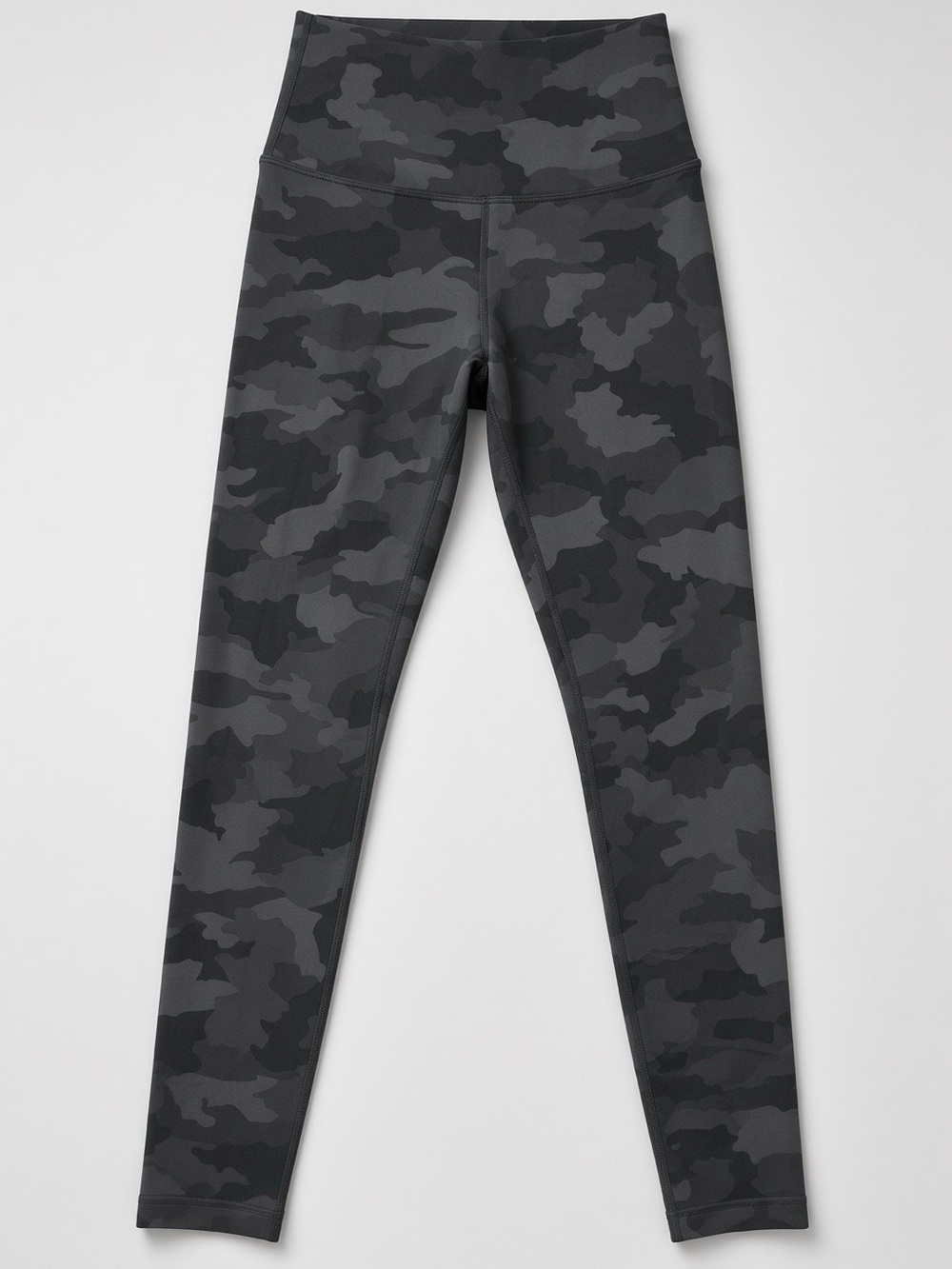 Lululemon Black Gray Camo High Rise Leggings Size 4